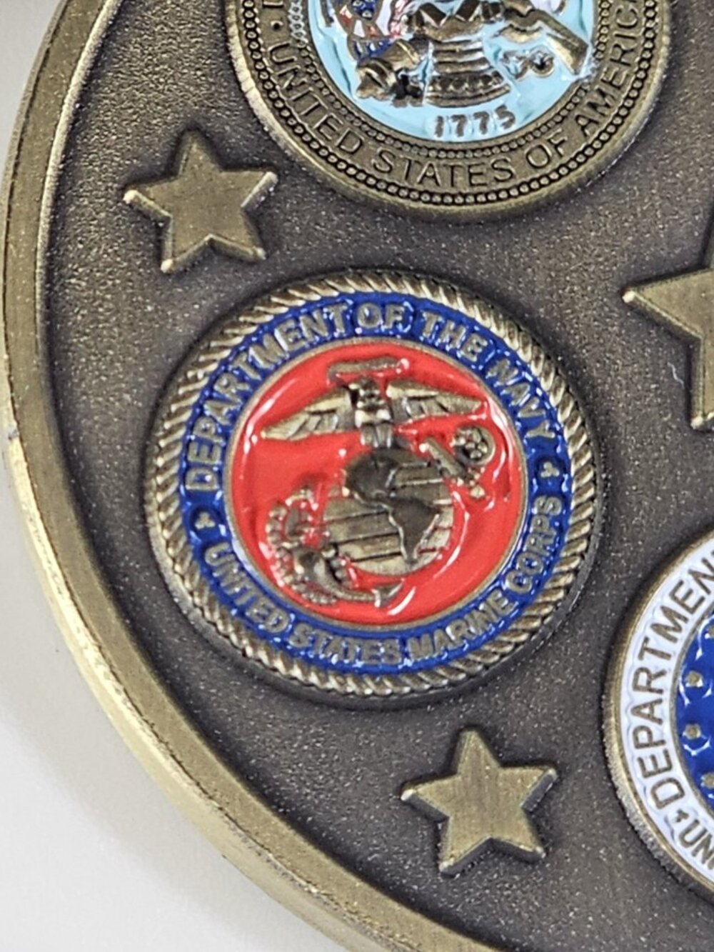 Thrive Together We Thrive Military Challenge Coin US Armed Forces Patriotic - Picture 8 of 8